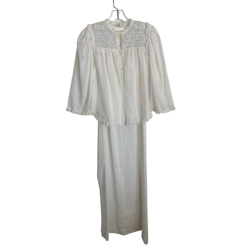 Bert Yelin Vintage nightgown set size small